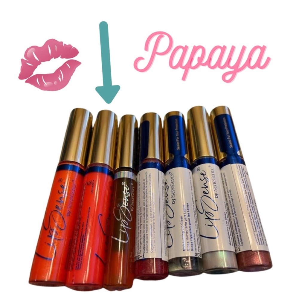 Lipsense by Senegence. Shade: Papaya Gloss. NWT. 🍁🍂🌿🪴🌱🍃